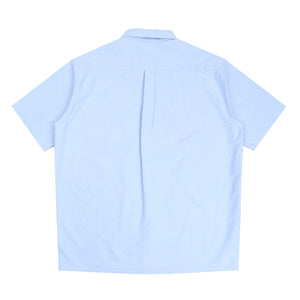 SS Button Up Shirt Baggy - Blue