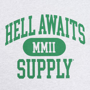 SUPPLY College SS T-Shirt - Ash Heather