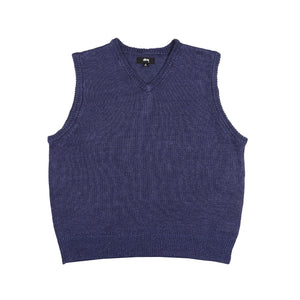 LOOSE KNIT LINEN VEST