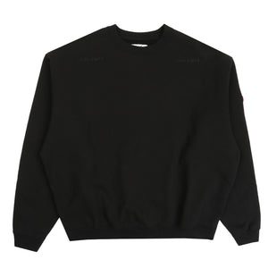 Solid Loose Crewneck - Black