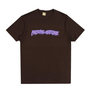 Stamp Logo T-Shirt - Brown