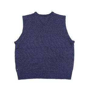 LOOSE KNIT LINEN VEST