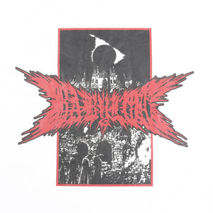 BB LS Black Metal T-Shirt - Pure White