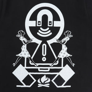 MD CmE T-Shirt - Black/White
