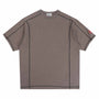 Crewneck DBL SS Knit - Charcoal