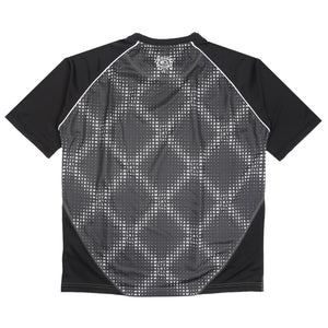 Cross Plaid T-Shirt - Black/Grey