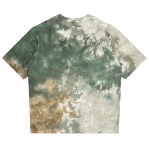 Tie Dye College Relaxed T-Shirt - Olive