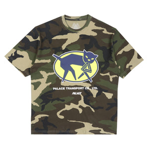Transport Cat T-Shirt - Woodland Camo