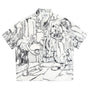 ECPL Short Sleeve Shirt-Wht/Bk