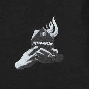 House On Fire 2 S/S T-Shirt  - Black