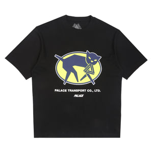 Transport Cat T-Shirt - Black