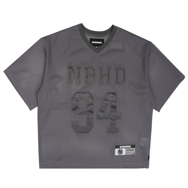 Mesh Hockey SS Shirt - Grey