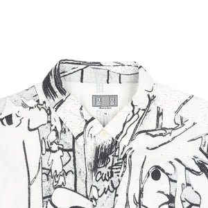 ECPL Short Sleeve Shirt-Wht/Bk