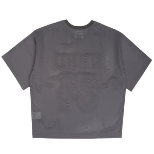 Mesh Hockey SS Shirt - Grey