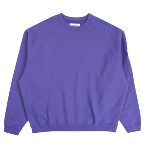 Solid Loose Crewneck - Purple