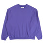 Solid Loose Crewneck - Purple