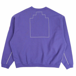 Solid Loose Crewneck - Purple