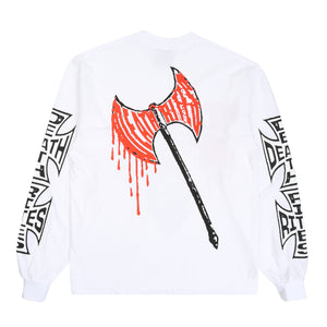 Axed LS T-Shirt - White