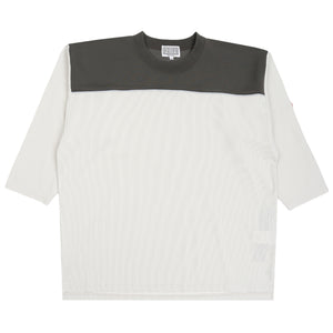Mesh FB Crewneck - Grey