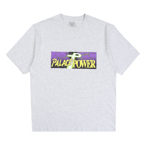 Palace Power T-Shirt Grey Marl