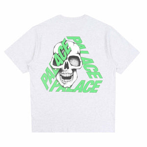 P3 Skull T-Shirt - Grey Marle
