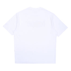 Graffiti Bape Logo Relaxed T-Shirt - White