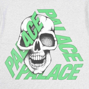 P3 Skull T-Shirt - Grey Marle