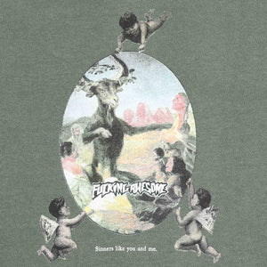 Sinners Like You And Me S/S T-Shirt - Moss