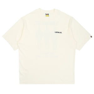 Shark Shijin Bathing Ape Logo T-Shirt - Ivory
