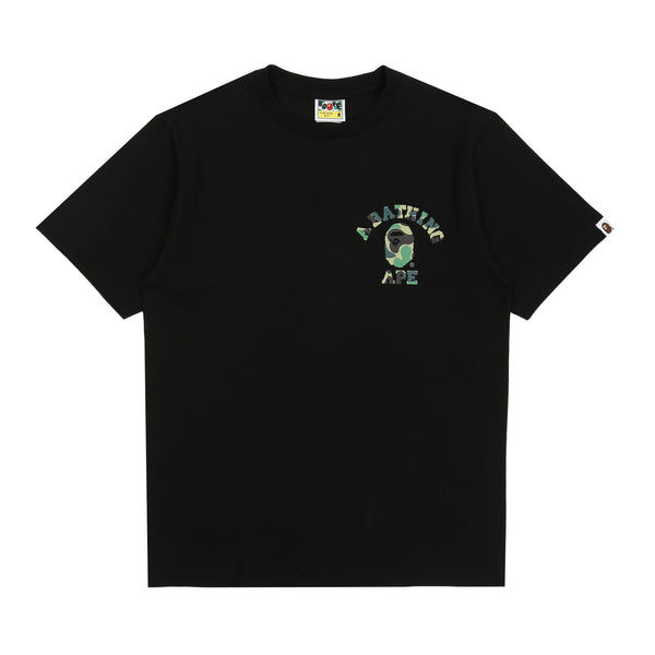 ABC Camo College Ats T-Shirt - Black/Green