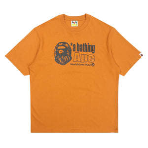 Ape Head Logo Relaxed T-Shirt - Brown