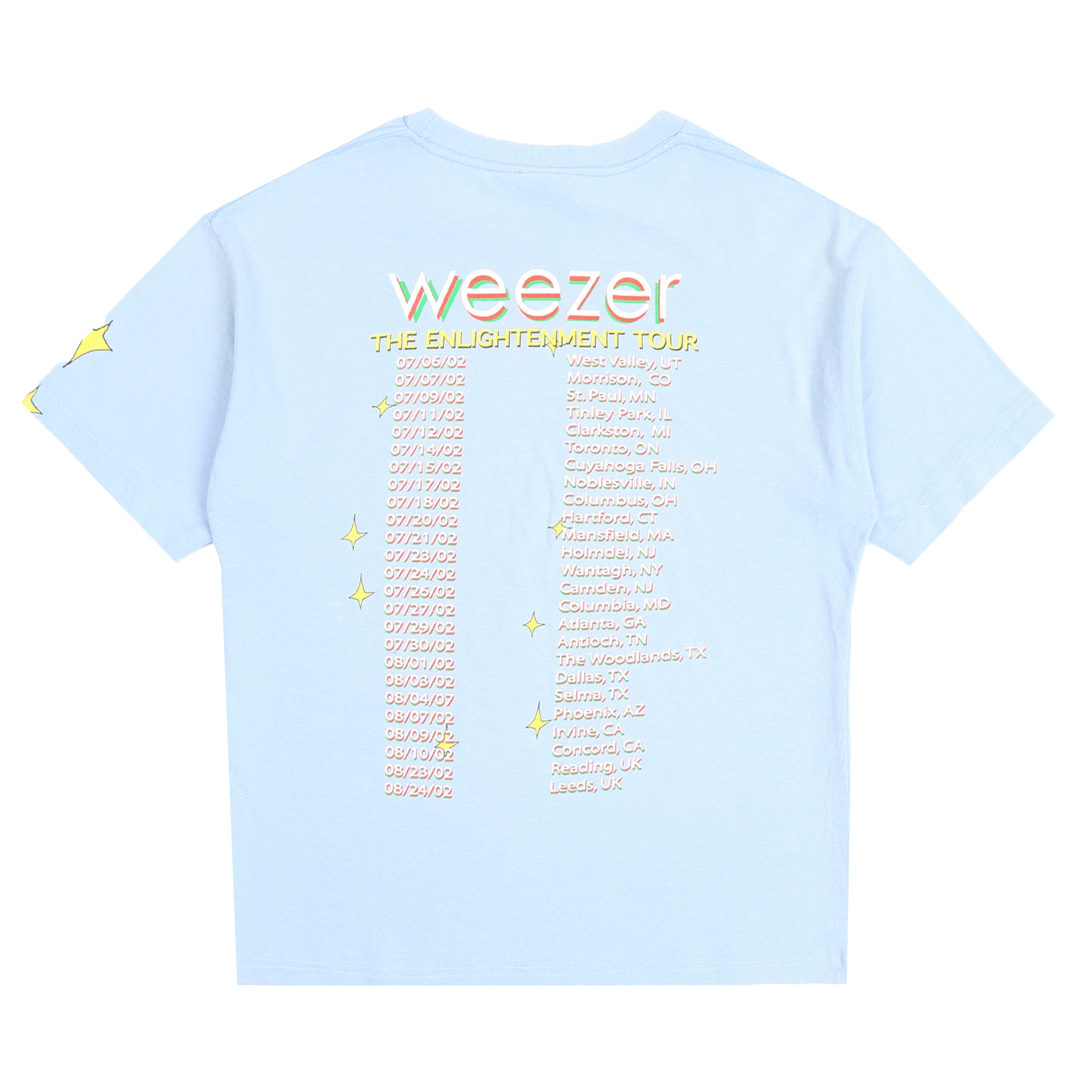 2002 Weezer Enlightenment Tour – Supply Store