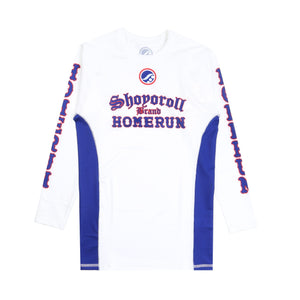 Homerun Shoyoroll LS Rash Guard - White