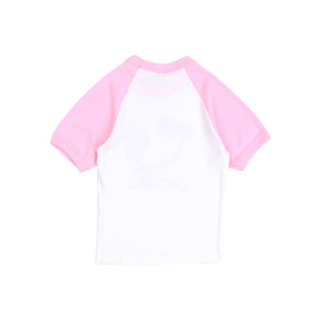 Start Choppin' Raglan Baby Tee - Pink