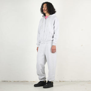 Standard Zip Hoodie - Ash Grey