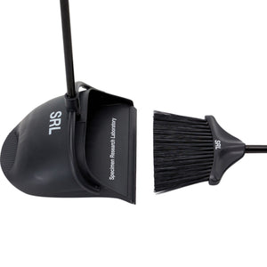 SRL Broom and Dust Pan Set - Black