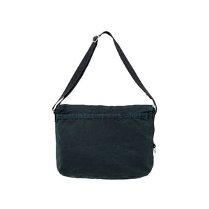 Washed Shoulder Bag - Black