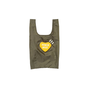 Heart Shopping Bag Large - Olive Drab