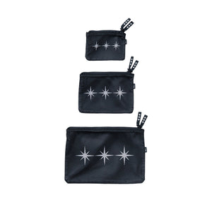 Mesh Pouch Set - Black