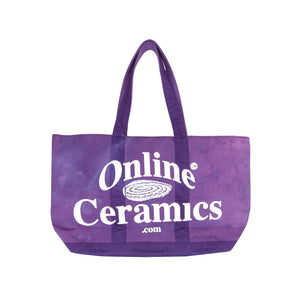 Walk in Peace Junbo Tote - Purple