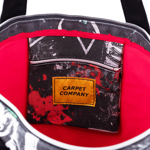 Rag Canvas Tote - Black