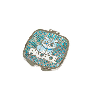 Kitty Compact Mirror - Blue