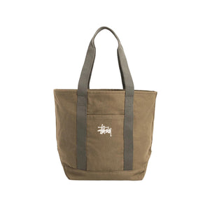 Canvas Market Tote Bag - Green