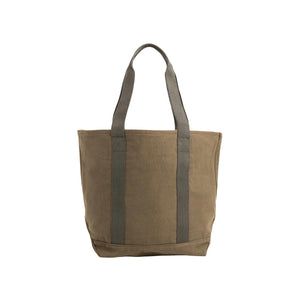 Canvas Market Tote Bag - Green
