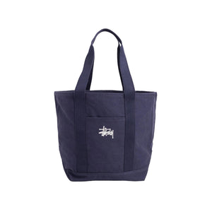 Canvas Market Tote Bag - Navy