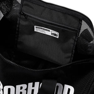 Mesh Boston Bag - Black